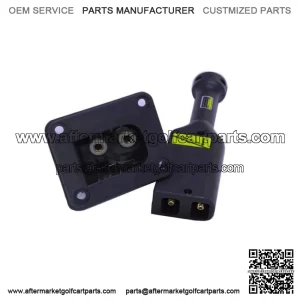 36V Golf Cart Power Wise Charger Receptacle w/ Handle Plug for EZGO 73063G01