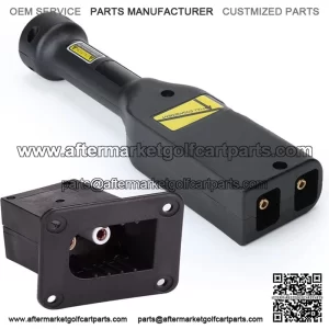 Golf Cart 36V PowerWise Charger Receptacle & Handle Plug for EZGO TXT 1996-up