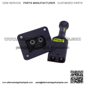 36V Golf Cart Power Wise Charger Receptacle w/ Handle Plug for EZGO 73063G01