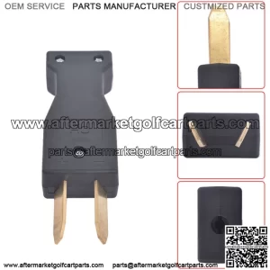 DC Crow foot Charger Plug 36 or 48V Fit For  EZGO Club Car Golf Carts