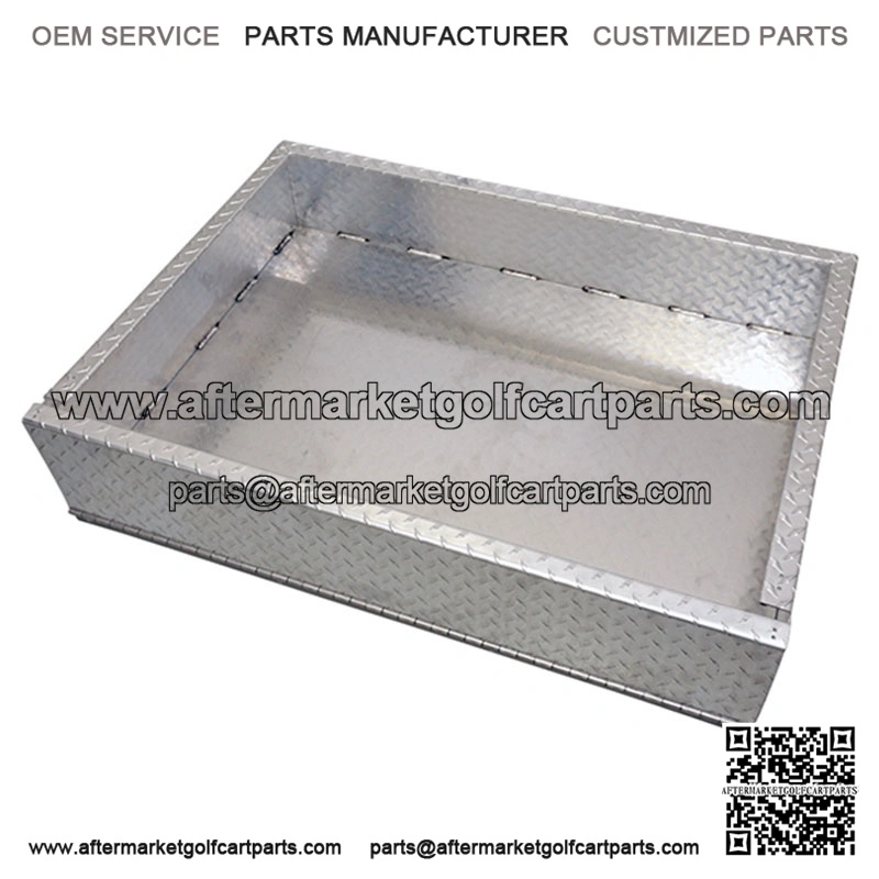 RXV Golf Cart Aluminum Diamond Plate Utility Box