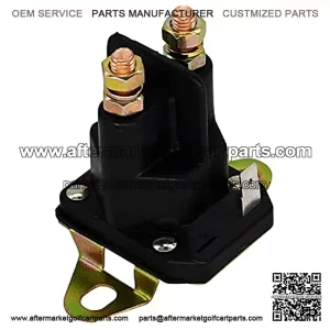 Disenparts 812-1221-211 12V Starter Solenoid 3 Terminal 812-1201-211 854-1221-210 93265-9 93265WR 435-700 539101714 Fits for ATV, Utility Vehicle, Snowmobile, Golf Cart, Lawn and Garden