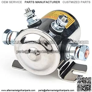 Max 300A Continuous Duty Solenoid Relay Nickel-Plating For Golf Carts,Winch, Marine In Rush 12VDC