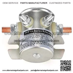 EZGO Solenoid,EZGO TXT 1980-2010 Electric Golf Cart 36 Volt 4 Terminal #70 Series Solenoid Relay,Replace OEM 27855G01, 11761G1, 27855G02, 31680G1, 3016
