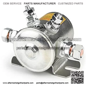 Continuous Duty Solenoid Relay 24063 24V For Golf Carts,Winch, Marine In Rush Heavy Duty SPST Solenoid