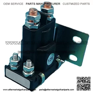 Starter Solenoid Relay for Gas TXT Golf Carts Silver Contact 12V Max 500A 4-Cycle 1994-Up New Z349