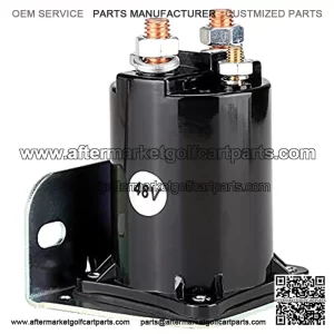 48V Solenoid Relay Assy for TXT, Club Car DS, Yamaha G19 Electric Golf Cart