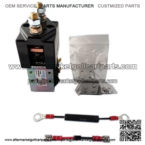 Motor Systems Golf Cart Heavy Duty Solenoid Kits - Club Car Solenoid - Yamaha Golf Cart Solenoid - Solenoid - Curtis Albright Solenoid - Model #: SW180-500 Amps - 36V Golf Cart Solenoid kit