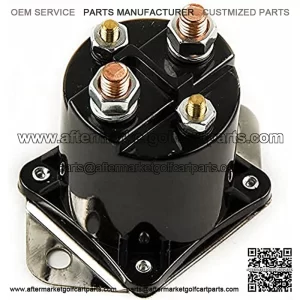 Gas Golf Cart 12 Volt Solenoid Relay for 1984+up Club Car DS Precedent 1013609 1012275 435-154 LPL6003