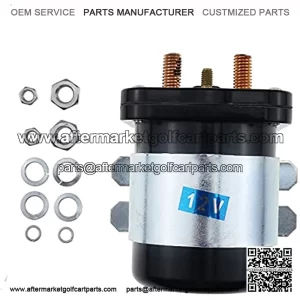 12V Starter Contactor Solenoid 586-105111-3 for Yamaha G8 G9 G11 G14 G16 G20 Gas Engine Ford F-250 F-350 F250 F350 7.3L Power Stroke Golf Cart Club Car DS Gas/Precedent Gas
