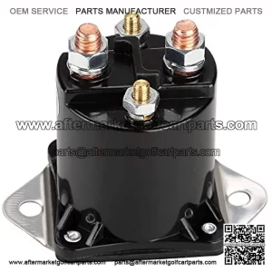 36 Volt Solenoid Relay Fit for Club Car DS 1976-1998 Electric # 8016, Electric Golf Cart Solenoid 4 Terminal