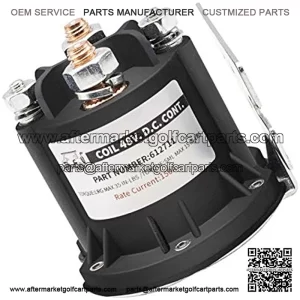 TXT 48 Volt Solenoid for Electric 2010-Up & All 48V MPT 800/1000 Vehicles Golf Cart,