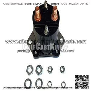 Club Car 12 Volt 4 Terminal Solenoid (84-Up) Ds/04-Up Precedent Gas Golf Carts