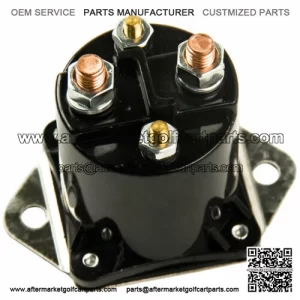 Solenoid For 12 V Club Car DS / Precedent Gas 1984-Up Golf Cart 1013609 black