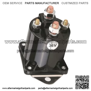 Club Car DS (1976-1998) 36V 4 Terminal Solenoid OEM# 8016, 1113