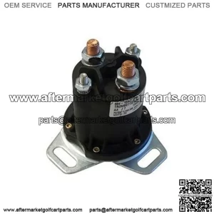 Club Car 12-Volt 4-Terminal Copper Solenoid (For Gas 1984+, Different Footprint)