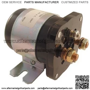 EZGO 36V 4 Terminal Silver Solenoid (For EZ-GO Electric 1989+)