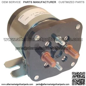 EZGO 48-Volt 4-Terminal Silver Solenoid (For EZ-GO Electric 48V)