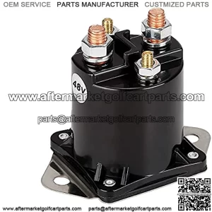Golf Cart 48V Electric Solenoid Replacement for Club Car DS (1995-1997) 4 Terminal, OEM# 101807001 1118