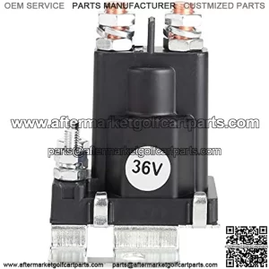 Golf Cart 36V Solenoid for Club Car DS Electric 1997 up,4 Terminals 200A Solenoid Replace OEM 101975901, 24022253, 435-356