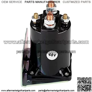 Golf Cart 48V 200A 4 Terminal Solenoid for EZGO TXT/Club Car/Yamaha G19 Electric,OEM 101883601, 73231G01, JR1-H1950-00