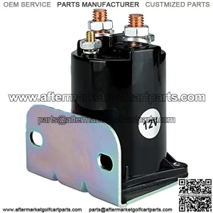 12V 4 Terminal 200A Heavy Duty Yamaha Solenoid, for Yamaha G8 G9 G11 G14 G16 & G20 Gas 1985 up 4-Cycle Models,JF2-H1950-00,JR3-H1950-00,J38-81950-01