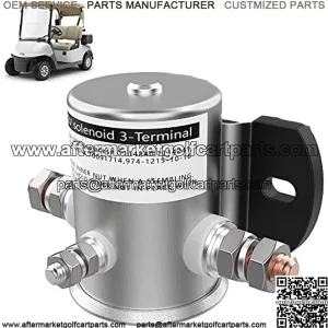 36 Volt Continuous Duty Solenoid Relay for EZGO Electric Golf Cart, 70 Series OEM# 27855G01 11761G1 27855G02 31680G1 3016