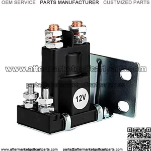 12V 4 Terminal Solenoid for EZGO TXT Marathon Gas 2/4 Cycle 1979-1994 Golf Cart 16542-G1, 16542G1, 1133