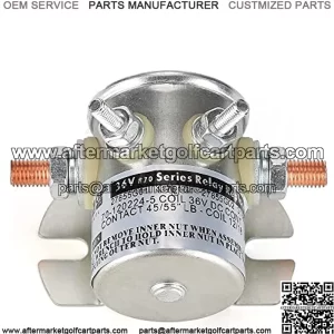 EZGO Solenoid,EZGO TXT 1980-2010 Electric Golf Cart 36 Volt 4 Terminal #70 Series Solenoid Relay,Replace OEM 27855G01, 11761G1, 27855G02, 31680G1, 3016