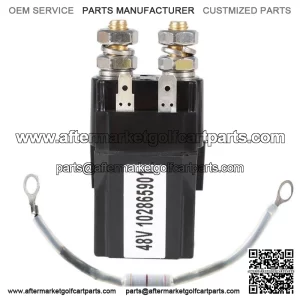 DS & Precedent 102865901 1028659-01 for Club Car Golf Carts 48 Volt Solenoid