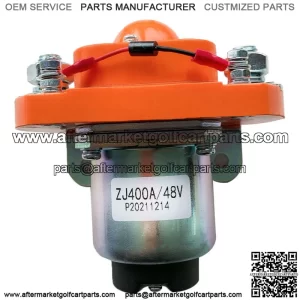 For Golf Cart Car Heavy Duty 48 Volt 400A Main Contactor Solenoid MZJ-400A New