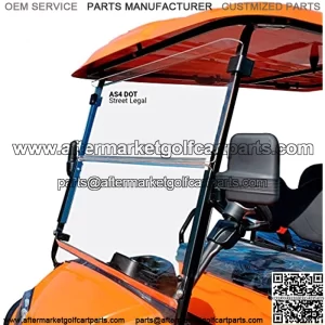 ICON EV- Advanced EV - Gorilla EV DOT Golf Cart Windshield | AS4 Street Legal