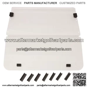 Club Car DS 1982-2000.5 Clear Folding Windshield