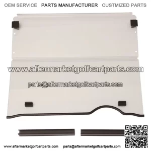 EZGO RXV 2008-2015 Clear Folding Windshield