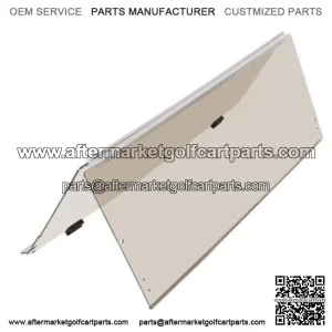 Smoke Tinted Windshield Fold Down For EZGO TXT Medalist Golf Cart 1994-2014
