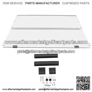 For EZGO TXT TXT Medalist 1994-2014 Golf Cart Clear Folding Acrylic Windshield