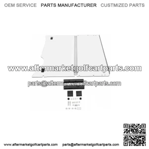 EZGO E-Z-GO Fold Down Windshield Windscreen RXV Golf Cart CLEAR