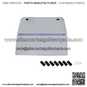 Fold Down Acrylic Clear Golf Cart Windshield Fits Club Car DS 2000.5 and Up