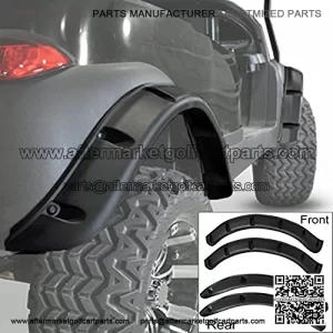 Club Car Precedent Golf Cart Fender Flares (Set of 4)
