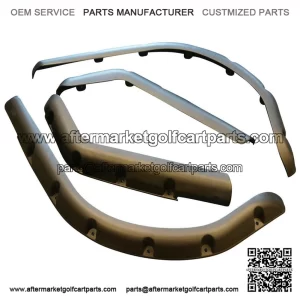 1994-2013 Golf Cart Fender Flares - Set of 4pcs (Front and Rear)