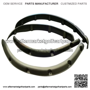 Precedent Golf Cart Fender Flares - Set of 4pcs (Front and Rear)