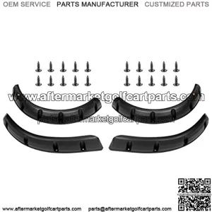 4pcs Golf Cart Front Rear Fender Flares Fits Yamaha Drive G29