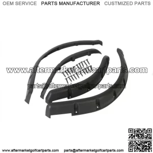 Standard Fender Flares Front and Rear Set of 4 Fit Club Car DS Golf Cart 1993-UP