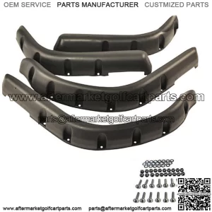 EZGO TXT Golf Cart Fender Flares 1996-2013, Set of 4