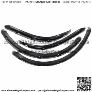 EZGO TXT Golf Cart Fender Flares Set of 4 with Hardware, ( 2014- up)
