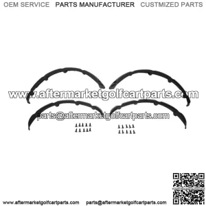 Fender Flare Set for Yamaha Drive2 (2017-Up) Golf Cart - Set of 4