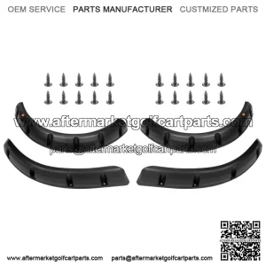 Golf Cart Fender Flares for Yamaha G29/Drive Front and Rear Wheel (Set of 4)
