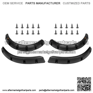 Golf Cart Fender Flares for Yamaha G29/Drive Front and Rear Wheel (Set of 4)