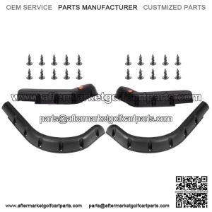 Golf Cart Fender Flares for EZGO TXT 1998-2013 Gas/Electric Carts (4/Set)