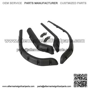 New 4pcs Golf Cart Standard Fender Flares Front and Rear For EZGO TXT Model